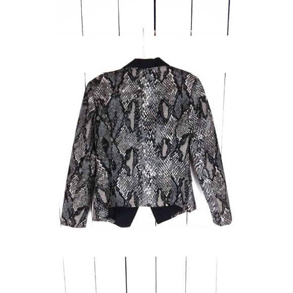 Vintage Kenneth Cole snake print tuxedo blazer jacket - Picture 4 of 6